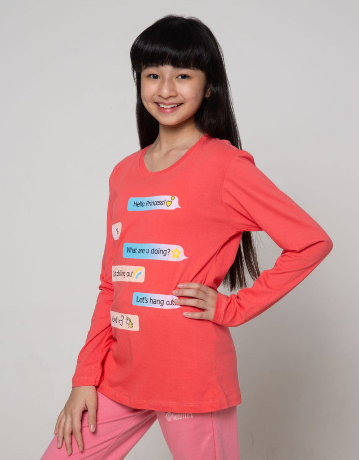 Nevada Long  Sleeve T-Shirt Ki Chat Bubble