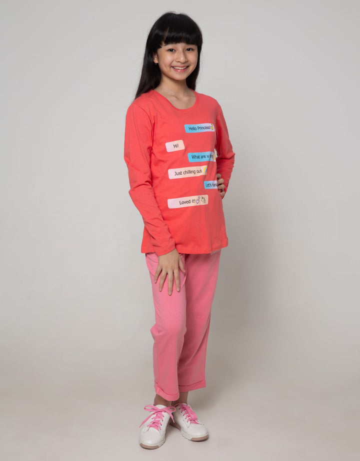 Nevada Long  Sleeve T-Shirt Ki Chat Bubble