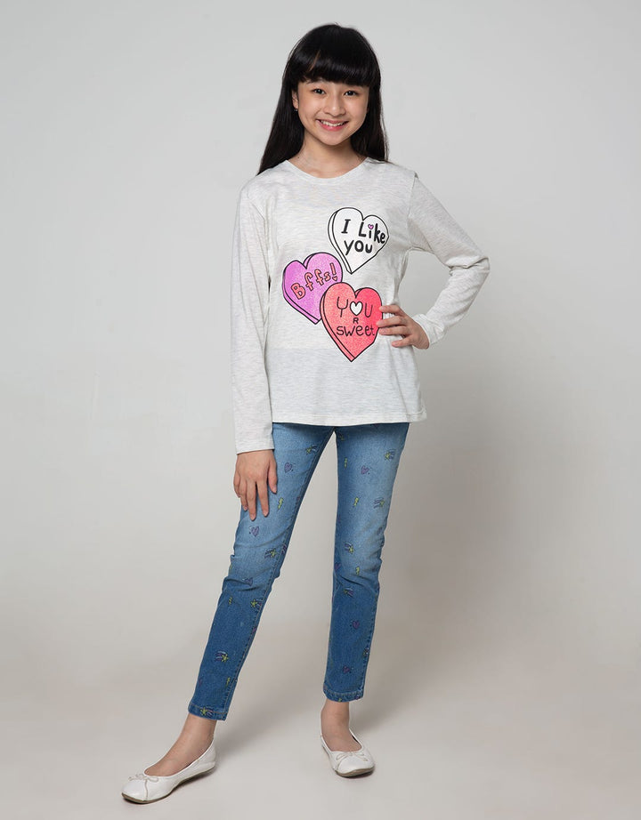 Nevada Long  Sleeve T-Shirt Ki Girls Power