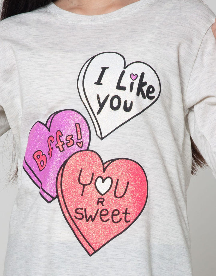 Nevada Long  Sleeve T-Shirt Ki Girls Power