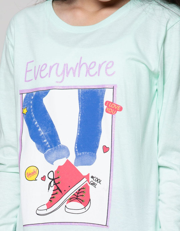 Nevada Long Sleeve T-Shirt Basic Everywhere Shoes