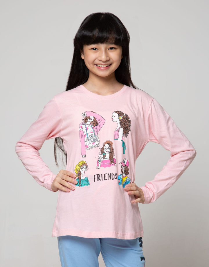 Nevada Kids Long Sleeve T-Shirt Girlfriends Kissmile