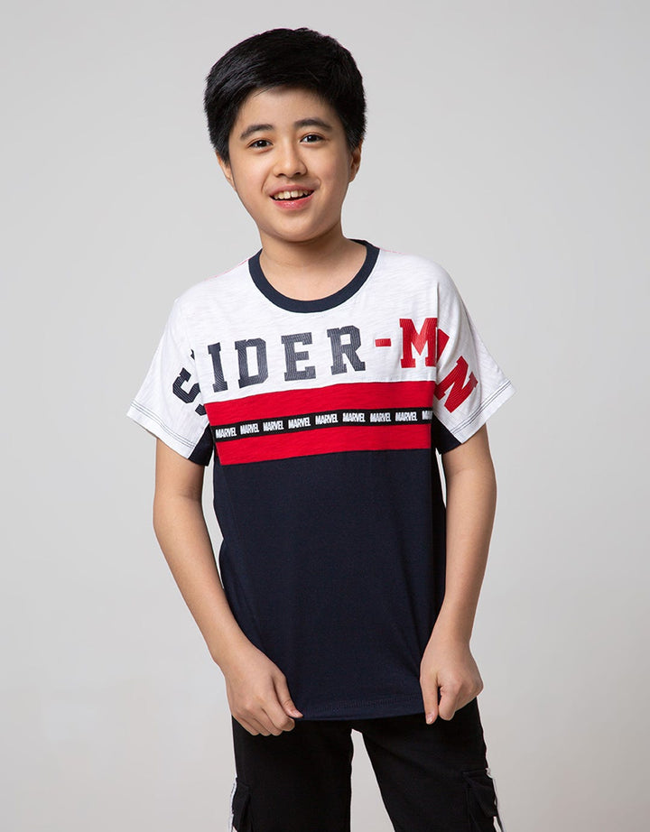 Marvel Spider-Man Short Sleeve T-Shirt Cut Sewn kombinasi
