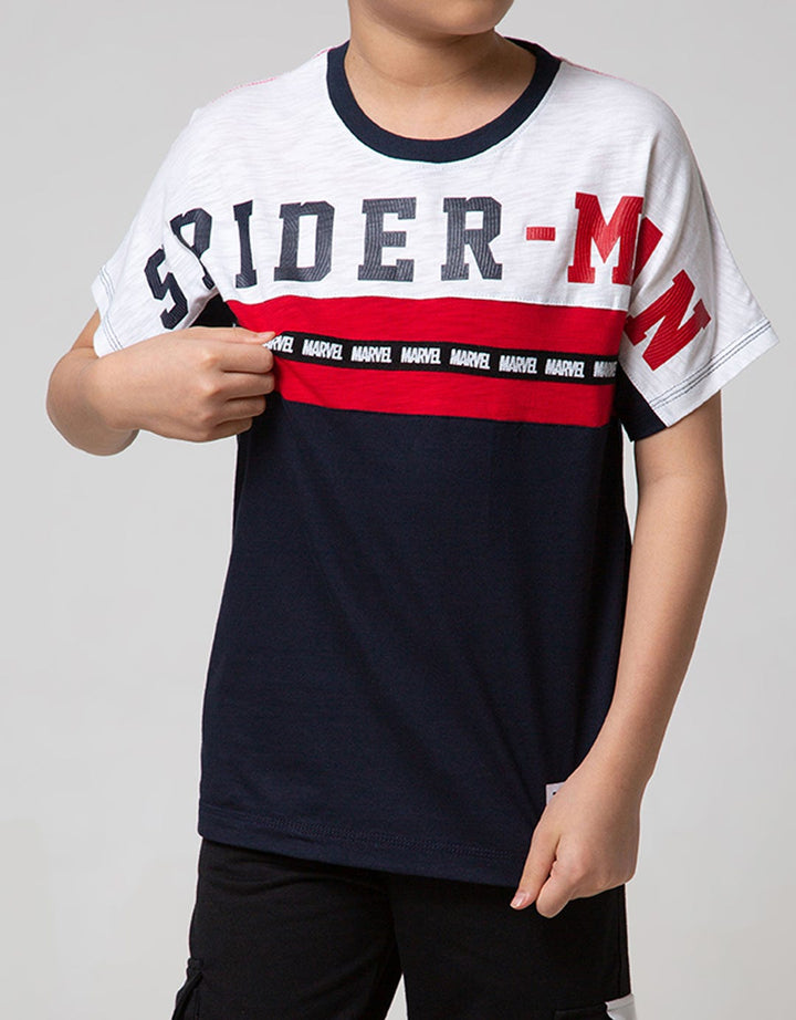 Marvel Spider-Man Short Sleeve T-Shirt Cut Sewn kombinasi