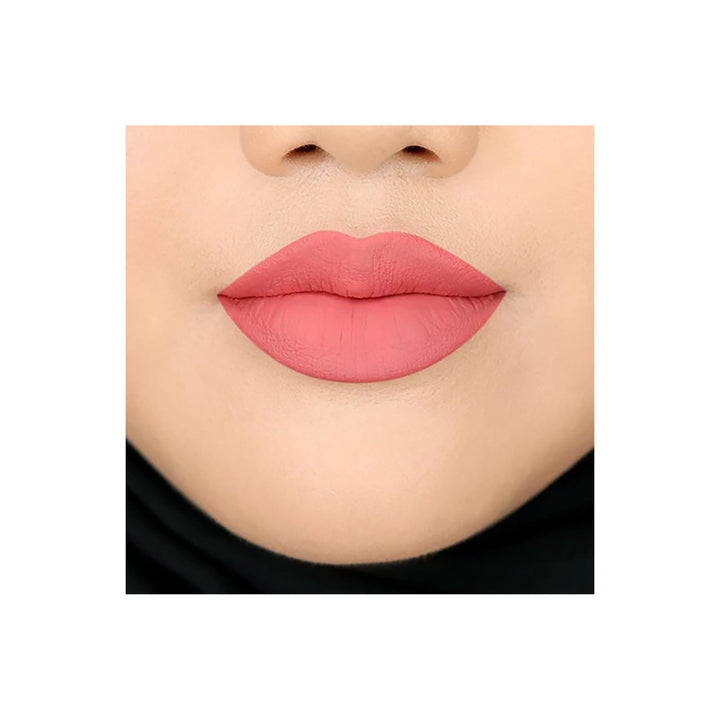 Wardah Colorfit Velvet Matte Lip Mousse 03 Rose Ballerina 4 g