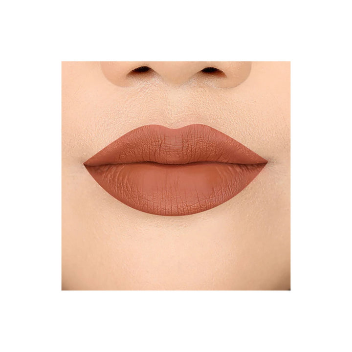 Wardah Colorfit Velvet Matte Lip Mousse 14 Dainty Caramel 4 g