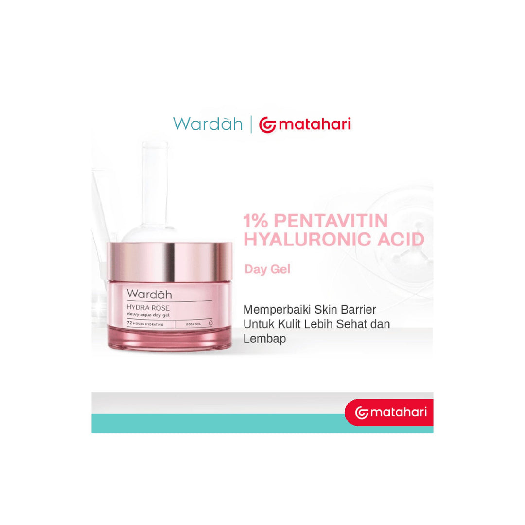 Wardah Hydra Rose Dewy Aqua Day Gel