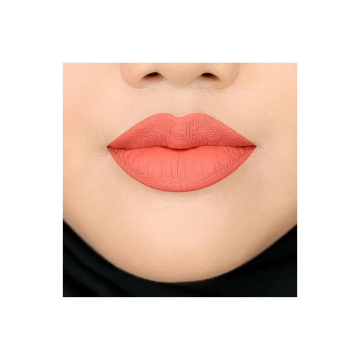 Wardah Colorfit Velvet Matte Lip Mousse 02 Joyful Orange 4 g