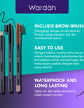Wardah Eyexpert Eyebrow Pencil Brown 1.14 G (Blister)