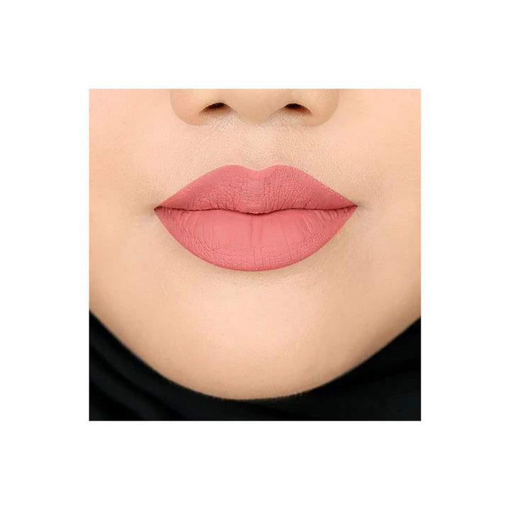 Wardah Colorfit Velvet Matte Lip Mousse 01 Brown Dreamer 4 g