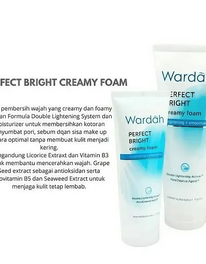 Wardah Perfect Bright Creamy Foam 100 ml