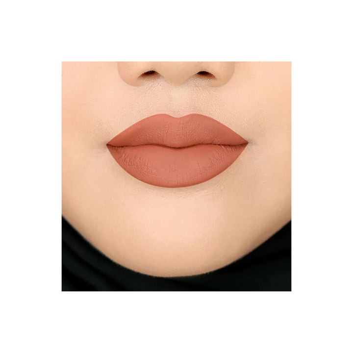 Wardah Colorfit Velvet Matte Lip Mousse 08 Brown Creator 4 g