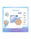 Wardah Refill Lightening Powder Foundation Light Feel 04 Neutral Sand (42N) 12 g New