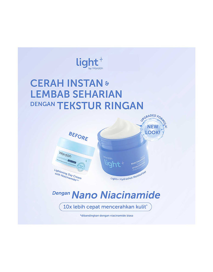 Light+ by Wardah Hydrashot Intensive Moisturizer 30 g