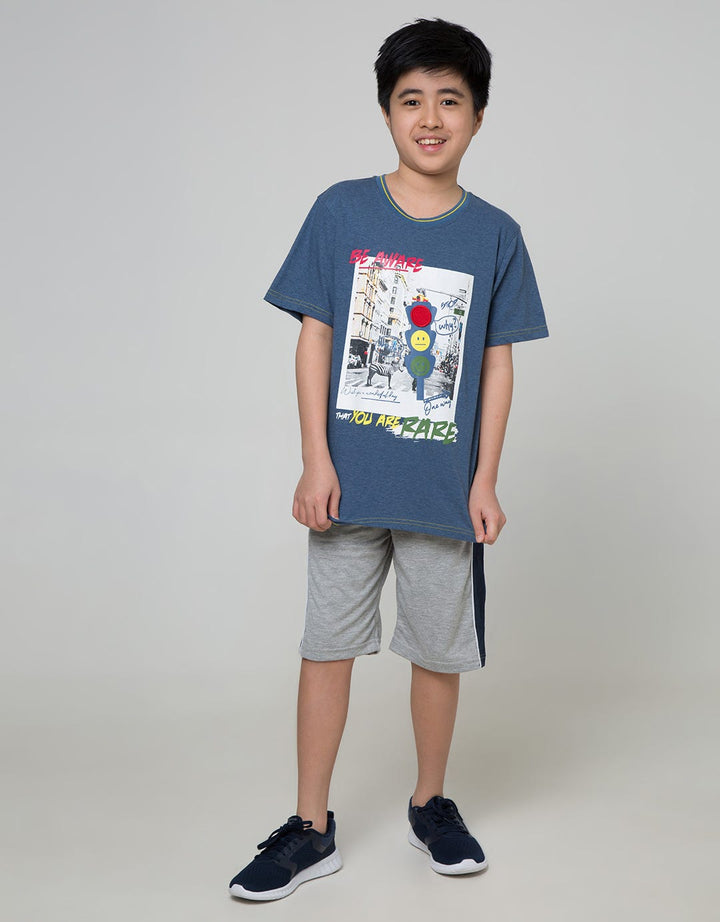 Aero Kids Short Sleeve T-Shirt Printnofloc Squad Redlight