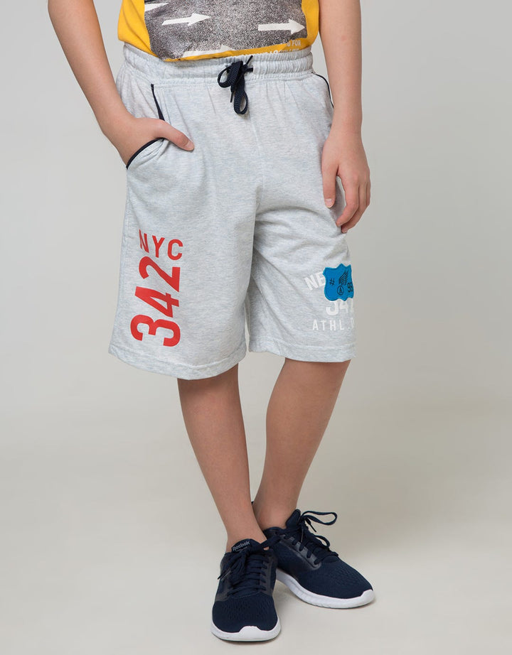 Aero Kids Short Pants Knit Printnofloc Tade Regu