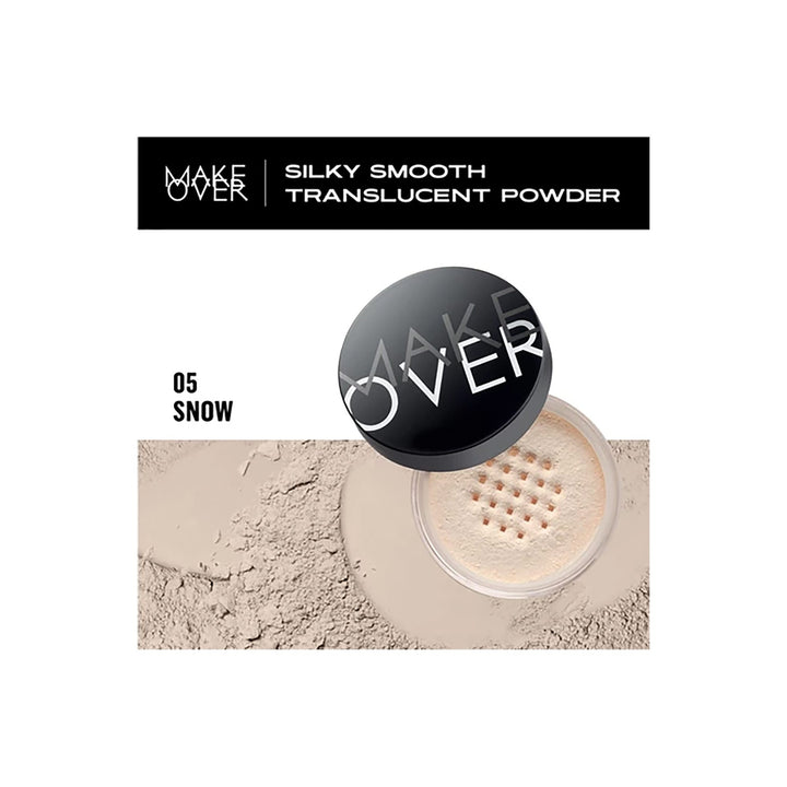 Make Over Silky Smooth Translucent Powder 05 Snow 35 G