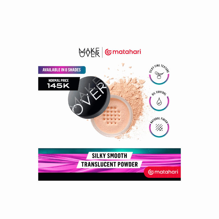 Make Over Silky Smooth Translucent Powder 06 Buttermilk 35 G