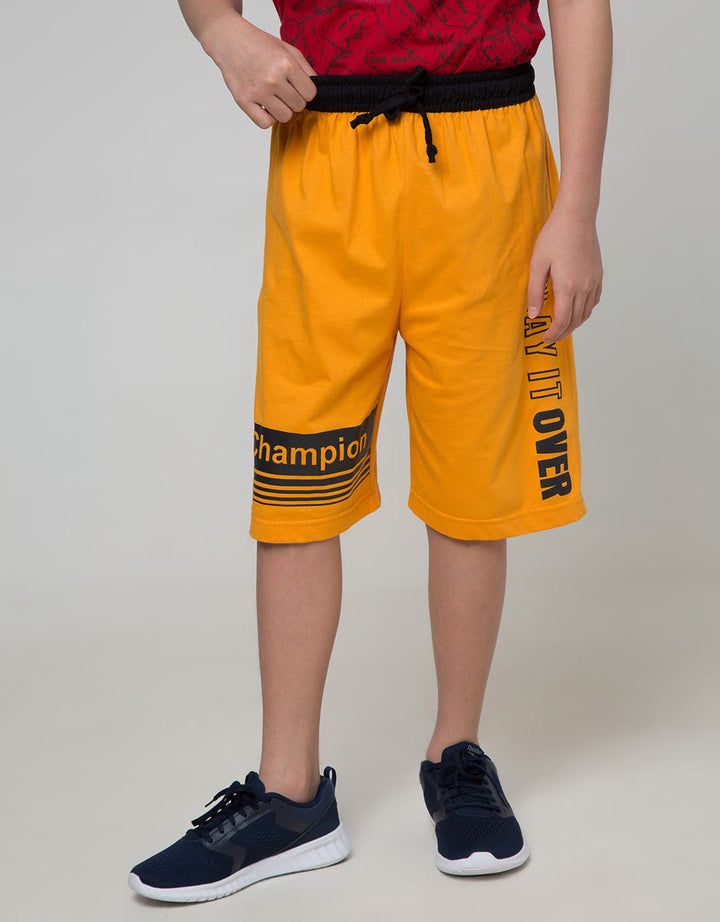 Aero Kids Shorts Pants Knit Printnofloc Tade Champion List