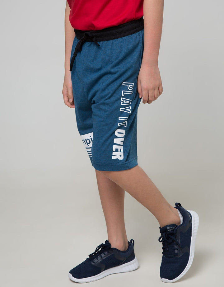Aero Kids Shorts Pants Knit Printnofloc Tade Champion List