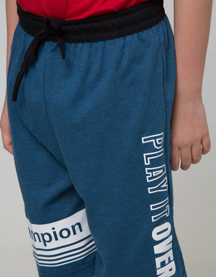 Aero Kids Shorts Pants Knit Printnofloc Tade Champion List
