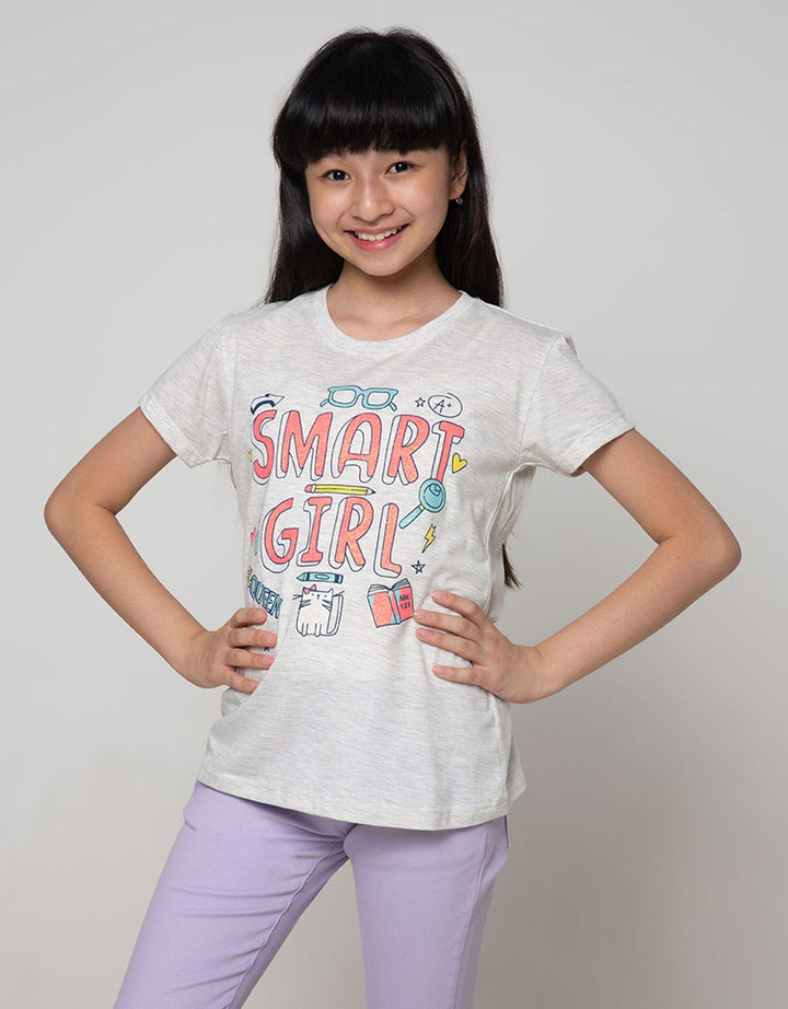 Aero Kids Short Sleeve T-Shirt Smart Girl