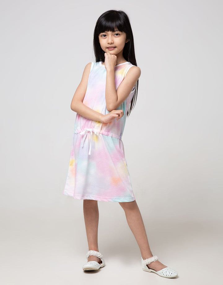 Nohea Sleevesless Tie Dye Dress