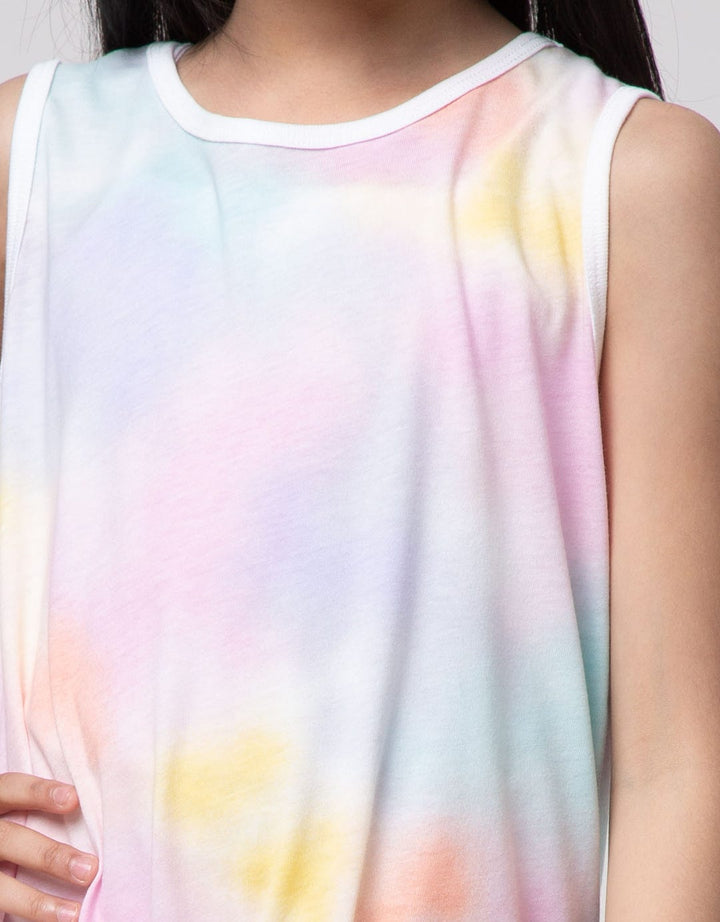 Nohea Sleevesless Tie Dye Dress
