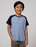 Nohea Waffel Raglan Combo Short Sleeves Tee