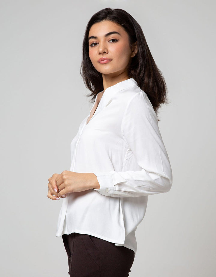 LS BLOUSE VN DBL RYN