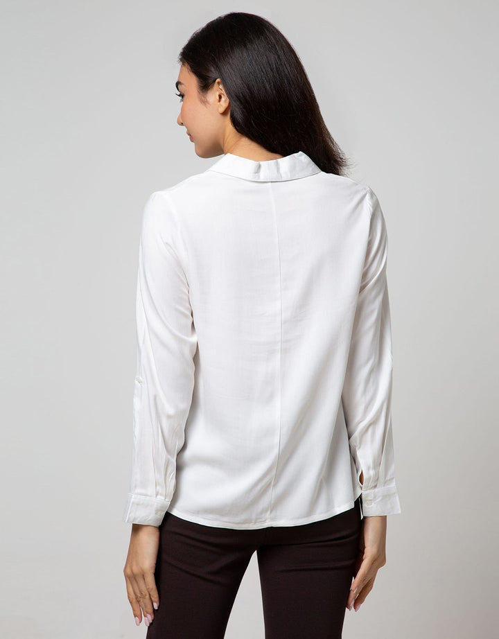 LS BLOUSE VN DBL RYN