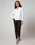 LS BLOUSE VN DBL RYN