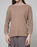 Phenomenal Long Sleeve T-Shirt Dropsleeved Rib Waffle