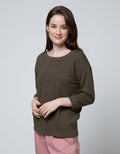 Phenomenal Long Sleeve T-Shirt Dropsleeved Rib Waffle