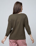 Phenomenal Long Sleeve T-Shirt Dropsleeved Rib Waffle