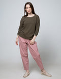 Phenomenal Long Sleeve T-Shirt Dropsleeved Rib Waffle