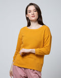 Phenomenal Long Sleeve T-Shirt Dropsleeved Rib Waffle