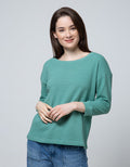 Phenomenal Long Sleeve T-Shirt Dropsleeved Rib Waffle