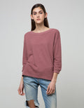 Phenomenal Long Sleeve T-Shirt Dropsleeved Rib Waffle