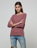 Phenomenal Long Sleeve T-Shirt Dropsleeved Rib Waffle