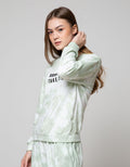 Nevada Sweatshirt Fullprint Tie Dye Good Things Take Time