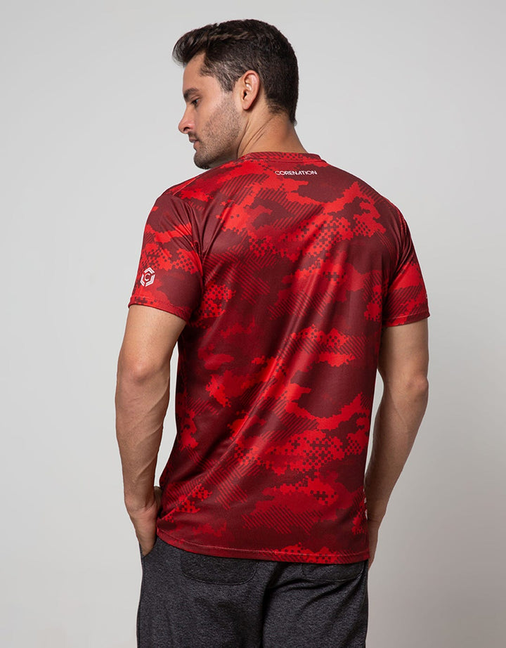 Corenation Active Camo Running Jersey T-Shirt