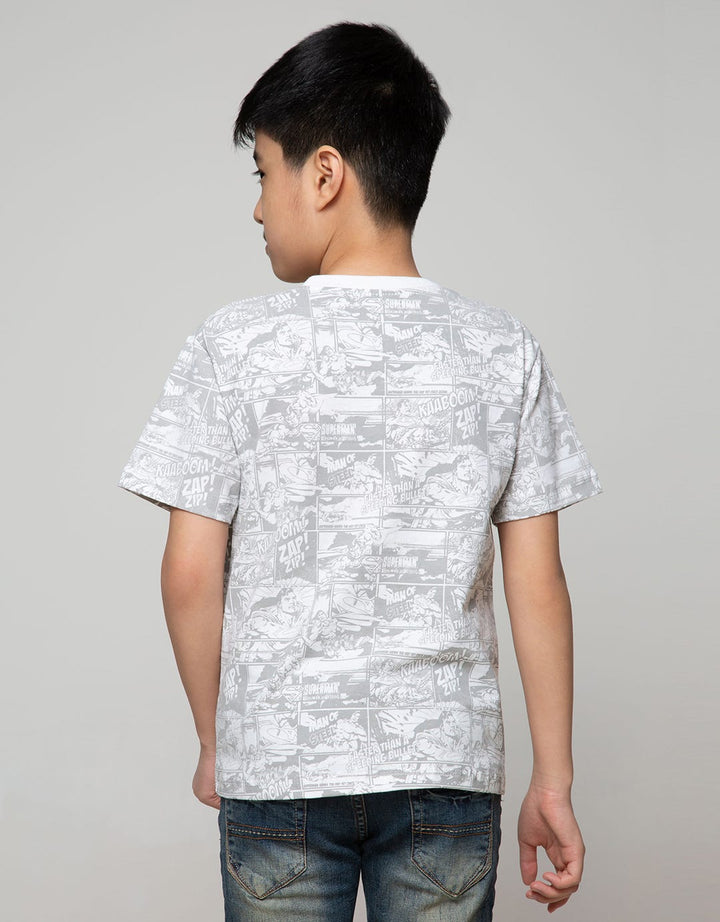 Character Short Sleeve T-Shirt Superman Comics Logo