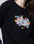 Nevada Sweatshirt Solid Lace Embroidery Love
