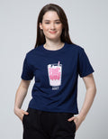 Nevada Short Sleeve T-Shirt Solid Milk Shake