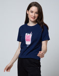 Nevada Short Sleeve T-Shirt Solid Milk Shake