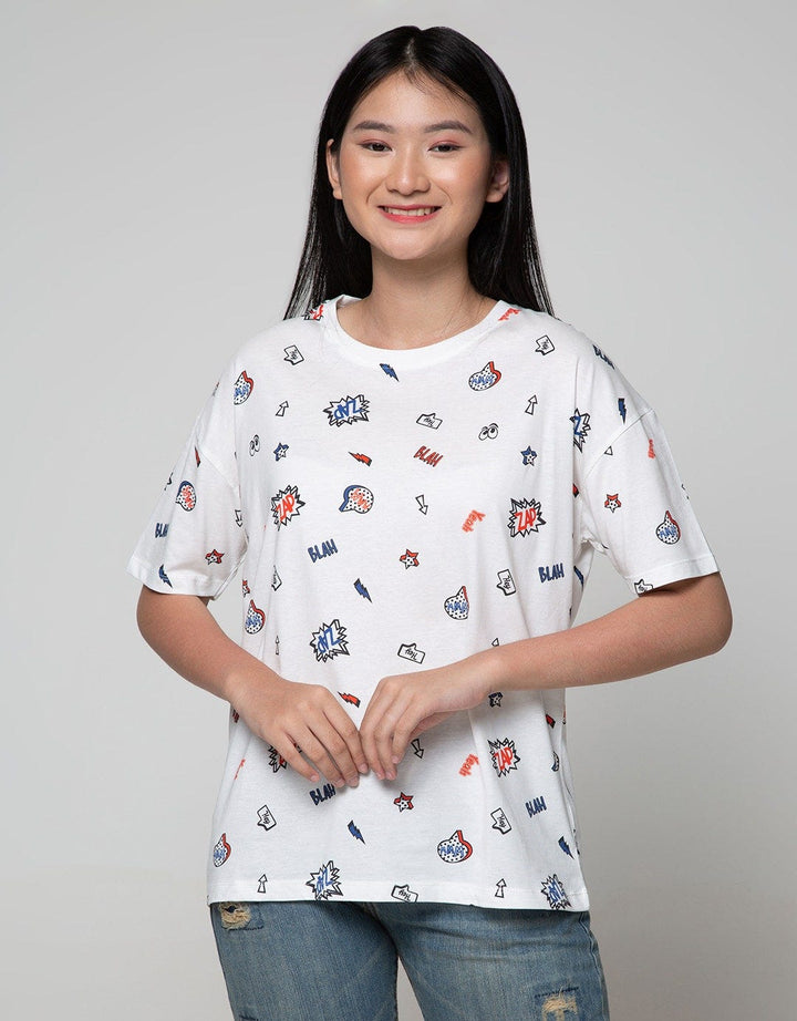 Nevada Short Sleeve SsOversized Fun Print