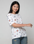 Nevada Short Sleeve SsOversized Fun Print
