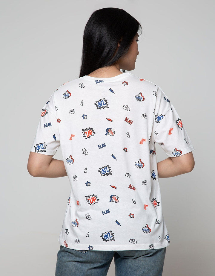 Nevada Short Sleeve SsOversized Fun Print