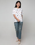 Nevada Short Sleeve SsOversized Fun Print